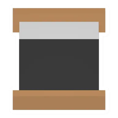 Unturned Black Adobe Double Bed barricade icon