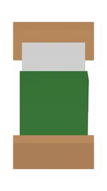 Unturned Green Adobe Bed item icon