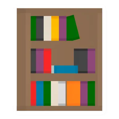 Unturned Wood Bookshelf item icon