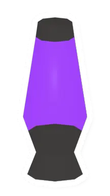 Unturned Purple Lava Lamp barricade icon