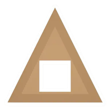 Unturned Triangular Sandstone Roof Hole item icon