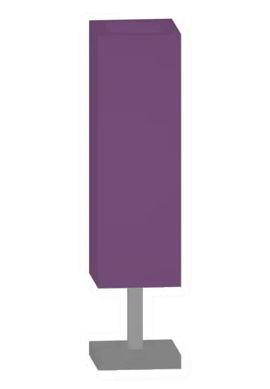 Unturned Purple Lamp barricade icon
