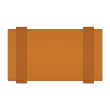 Unturned Orange Bedroll barricade icon