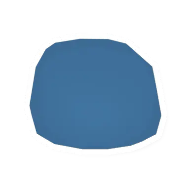 Unturned Blue Bean Bag barricade icon