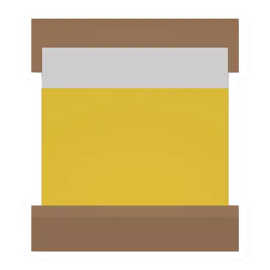 Unturned Yellow Wood Double Bed barricade icon