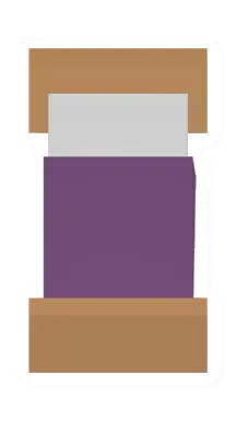 Unturned Purple Adobe Bed item icon