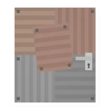 Unturned Scrap Door barricade icon