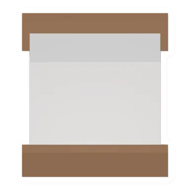 Unturned White Wood Double Bed barricade icon