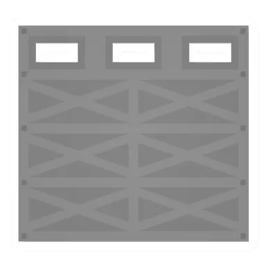 Unturned Reinforced Garage Door barricade icon