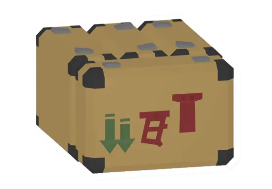 Unturned Stack of Skeleton Attachment Cases barricade icon