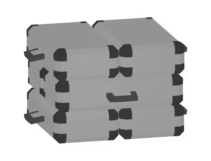 Unturned Stack of Civilian Weapon Cases barricade icon