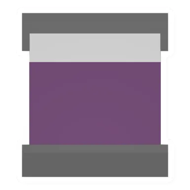 Unturned Purple Metal Double Bed barricade icon