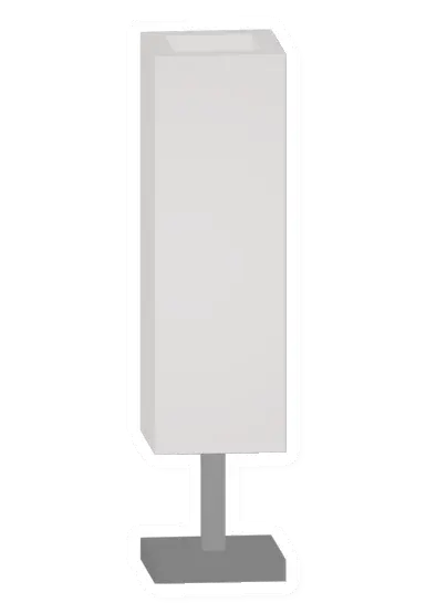 Unturned White Lamp barricade icon