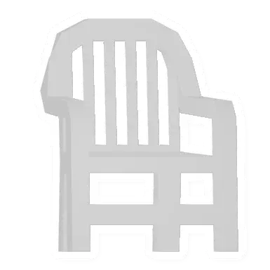 Unturned Plastic Chair barricade icon