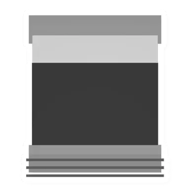 Unturned Black Concrete Double Bed item icon