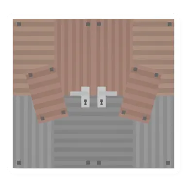 Unturned Scrap Doubledoor barricade icon