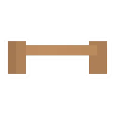 Unturned Adobe Bench barricade icon