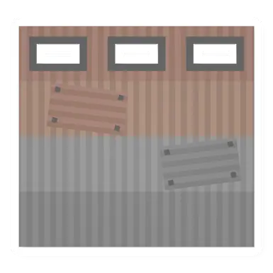 Unturned Scrap Garage Door barricade icon