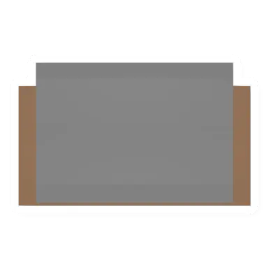 Unturned Wood Sofa barricade icon