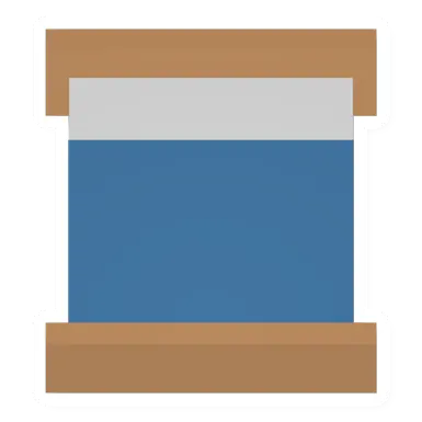 Unturned Blue Adobe Double Bed barricade icon