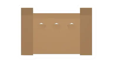 Unturned Sandstone Fence barricade icon