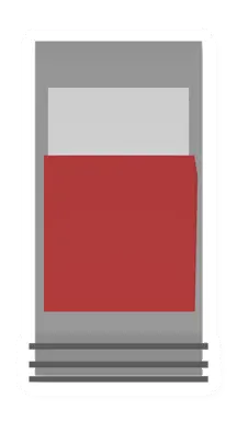 Unturned Red Concrete Bed barricade icon
