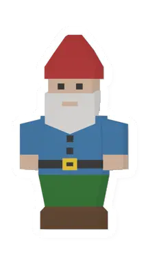 Unturned Garden Gnome barricade icon