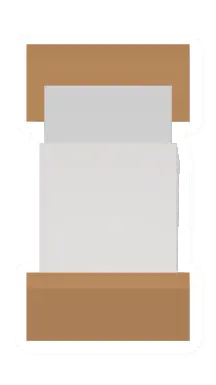 Unturned White Adobe Bed item icon