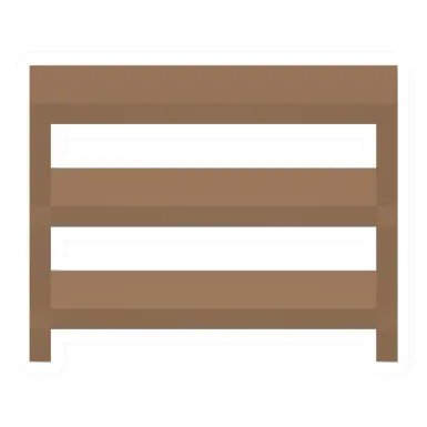 Unturned Wood Shelf barricade icon