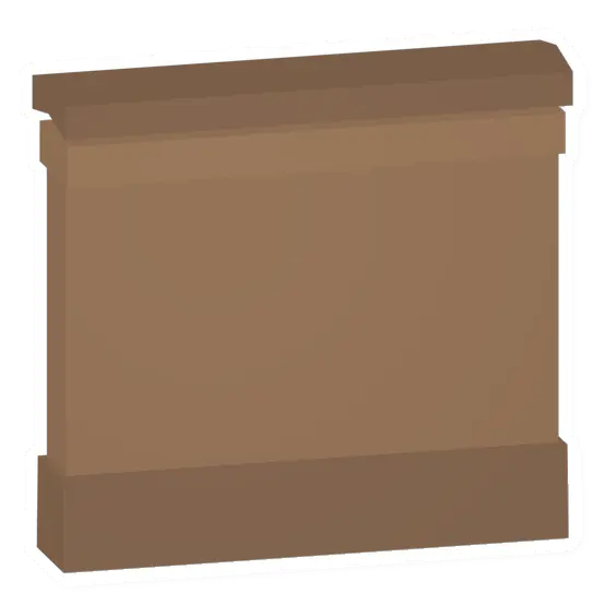 Unturned Tall Wood Wall barricade icon