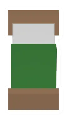 Unturned Green Wood Bed barricade icon