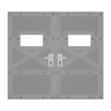Unturned Reinforced Doubledoor barricade icon