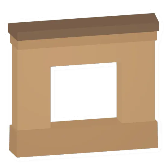 Unturned Tall Sandstone Garage Wall barricade icon