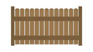 Unturned Wood Fence barricade icon