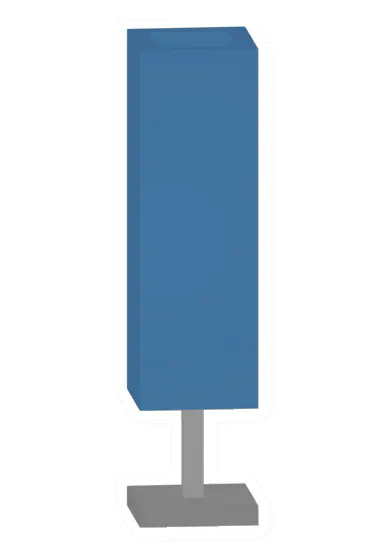 Unturned Blue Lamp barricade icon