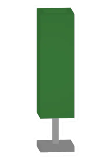 Unturned Green Lamp barricade icon