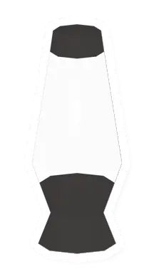 Unturned White Lava Lamp barricade icon