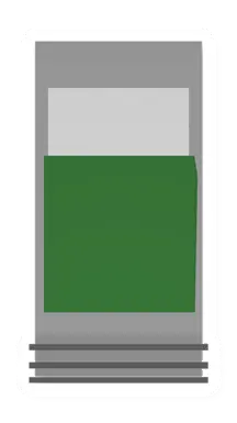 Unturned Green Concrete Bed barricade icon
