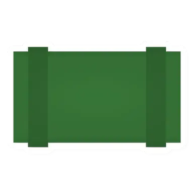 Unturned Green Bedroll barricade icon
