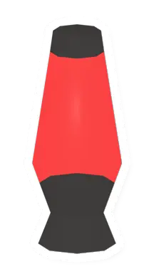 Unturned Red Lava Lamp barricade icon