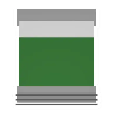 Unturned Green Concrete Double Bed barricade icon