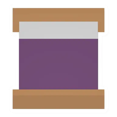 Unturned Purple Adobe Double Bed barricade icon