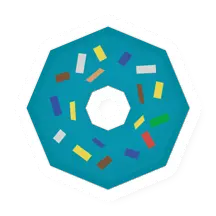 Unturned Doughnut food icon