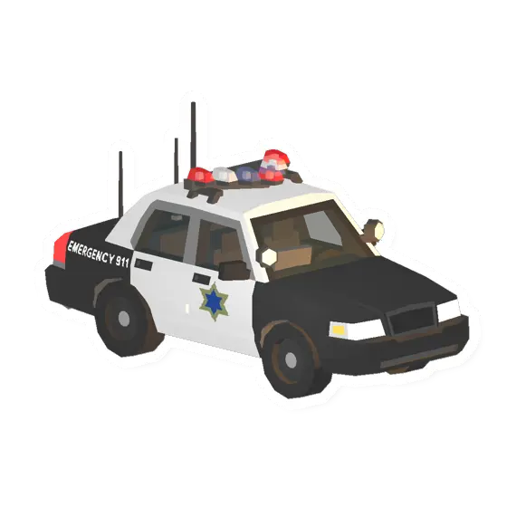 Unturned Police Interceptor vehicle icon