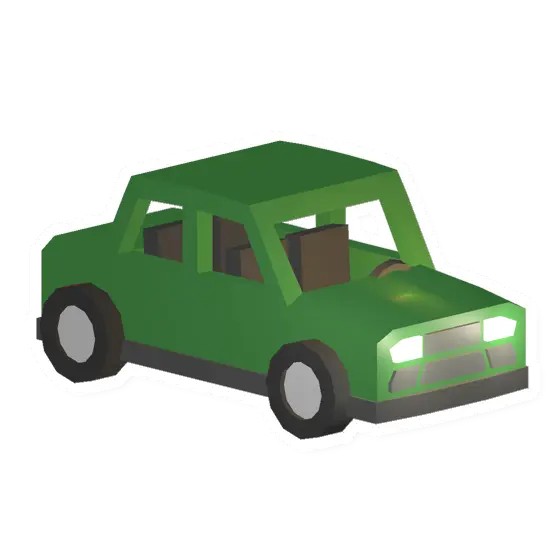 Unturned Green Interceptor vehicle icon