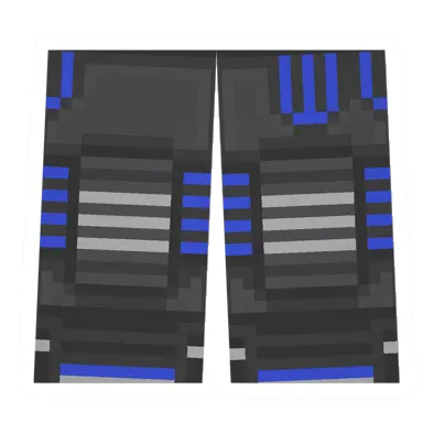 Unturned Heavy Neon Blue Bottom icon
