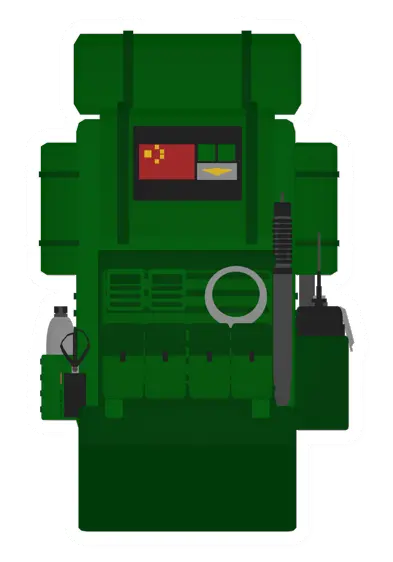 Unturned Niu Bi De Heavy Military Backpack item icon