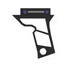 Unturned Neon Blue Assault Grip icon