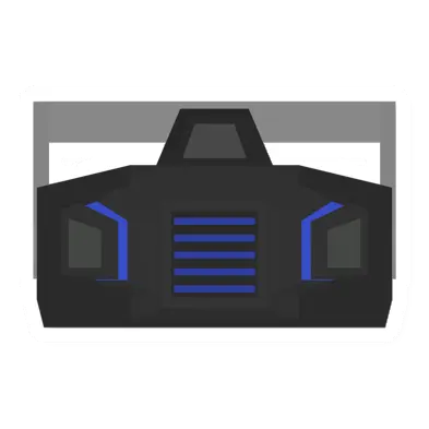 Unturned Neon Blue Gasmask icon