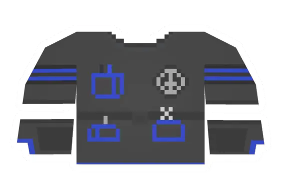 Unturned Neon Blue Top icon